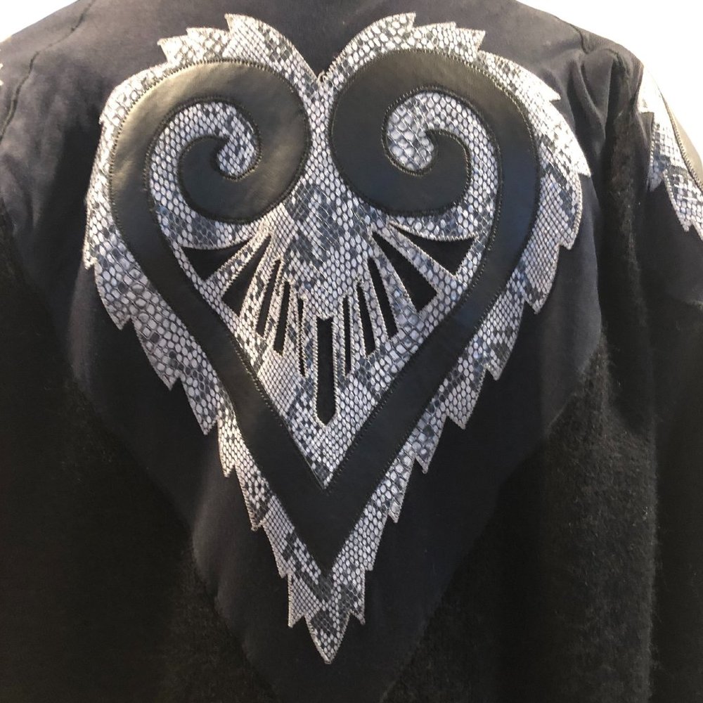 I B Diffusion Oversized Sweater Jacket Vintage Wo… - image 3